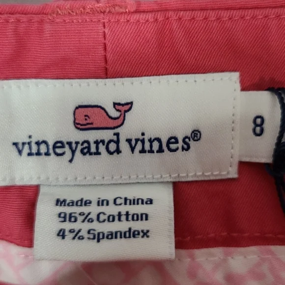 Vineyard Vines Dayboat Solid Shorts- Size 8 - Picture 7 of 8